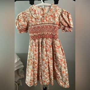 Carouselwear Girls Smocked Floral Dress - Size 3